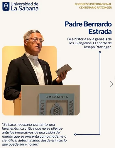 Padre Bernardo Estrada — Fe e historia en la génesis de los Evangelios. El aporte de Joseph Ratzinger