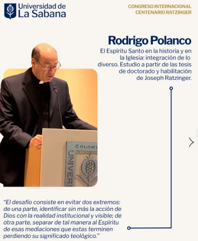 Rodrigo Polanco — El Espíritu Santo en la historia y en la Iglesia: integración de lo diverso