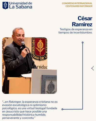César Ramírez — Testigos de esperanza en tiempos de incertidumbre